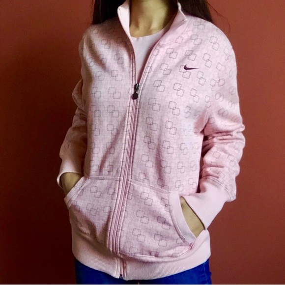 Nike Jackets & Blazers - EUC Nike rose pink zip jacket